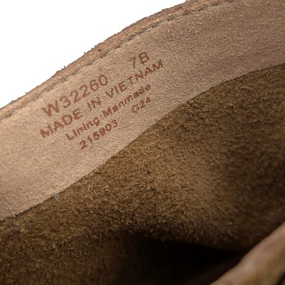 Cole Haan Naia Pointed Toe Block Heel Booties Women's Brown Size US7B - Picture 6 of 13